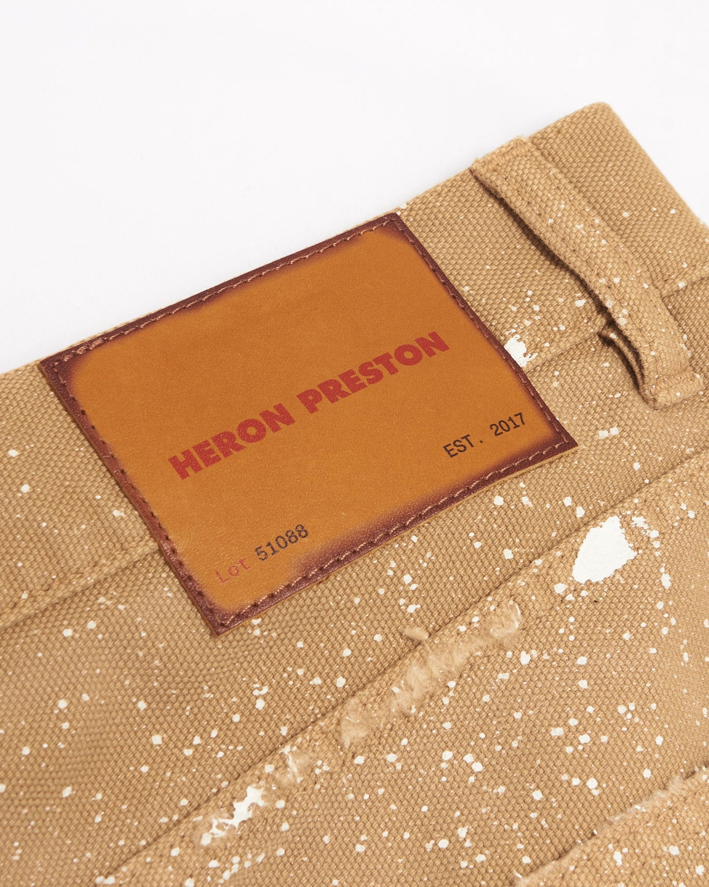 Pantalones Heron Preston Powder Wash Hammer Men's Pants para hombre