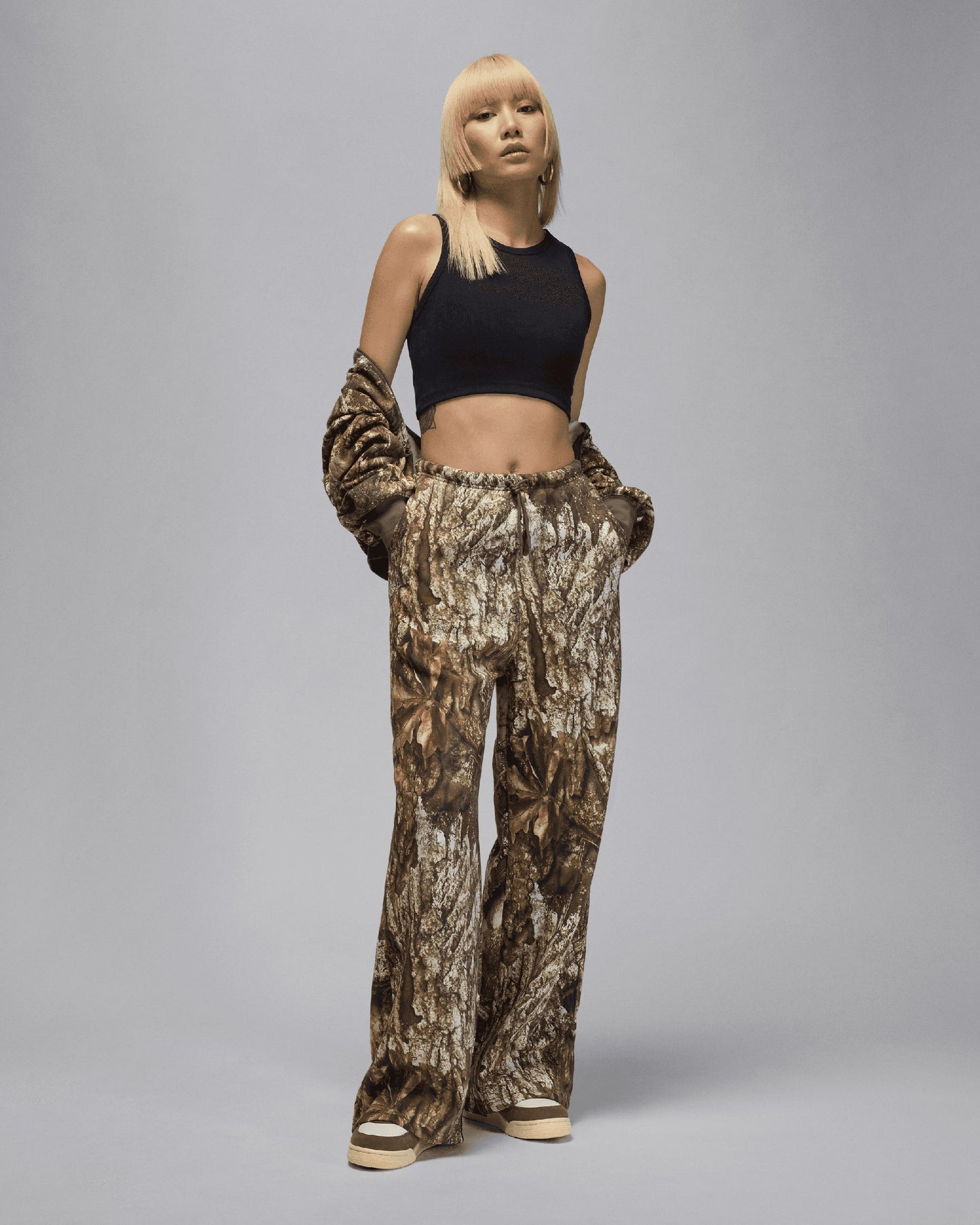 Pantalones de chandal Straight Jordan Brooklyn Realtree Fleece para mujer