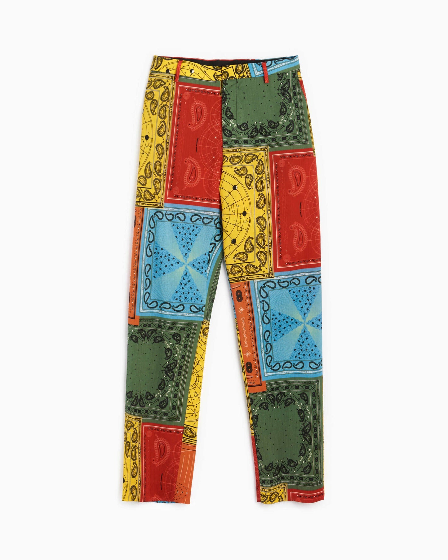 Pantalones Marcelo Burlon Bandana Men's Allover Printed Straight Leg Pants para hombre