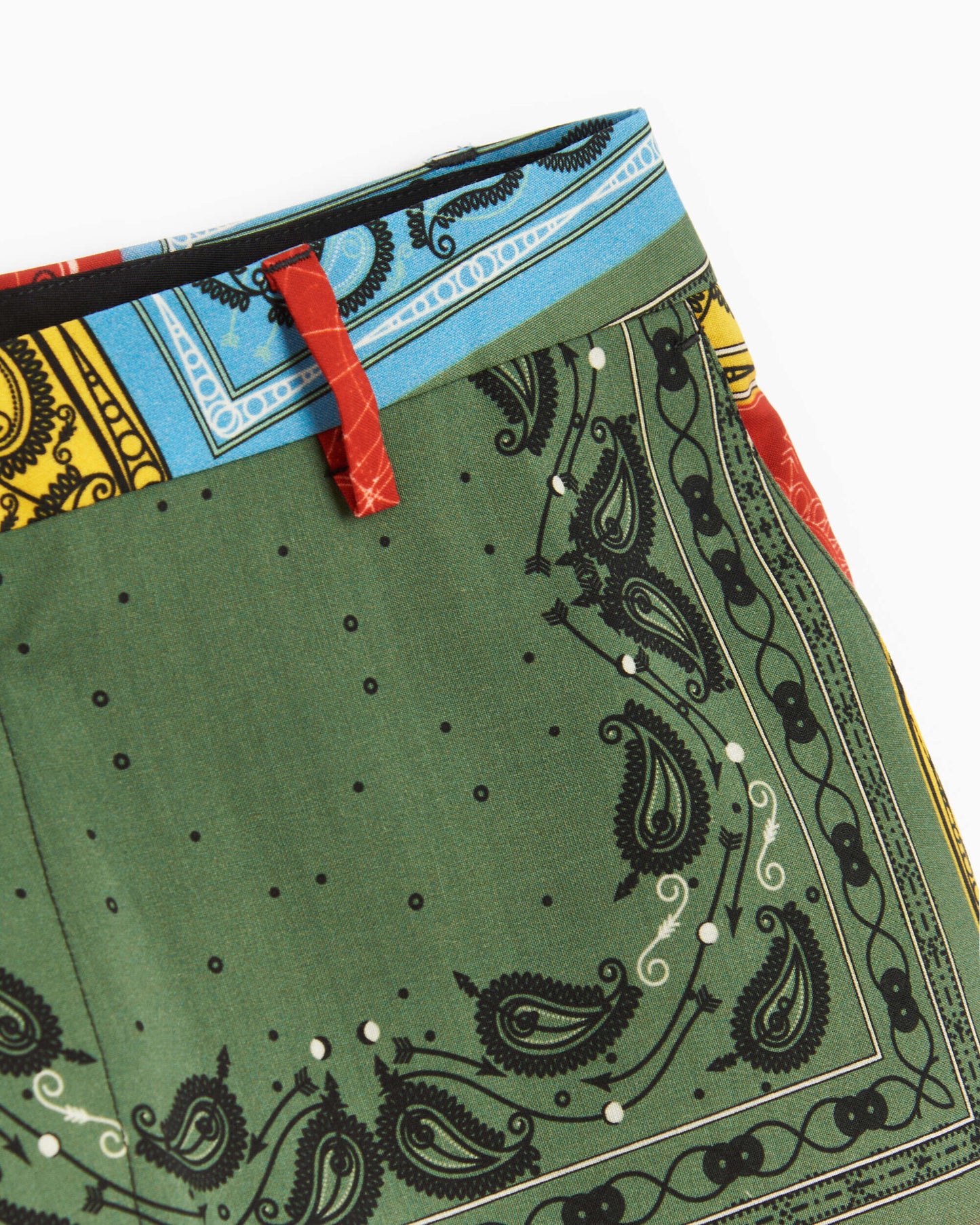 Pantalones Marcelo Burlon Bandana Men's Allover Printed Straight Leg Pants para hombre