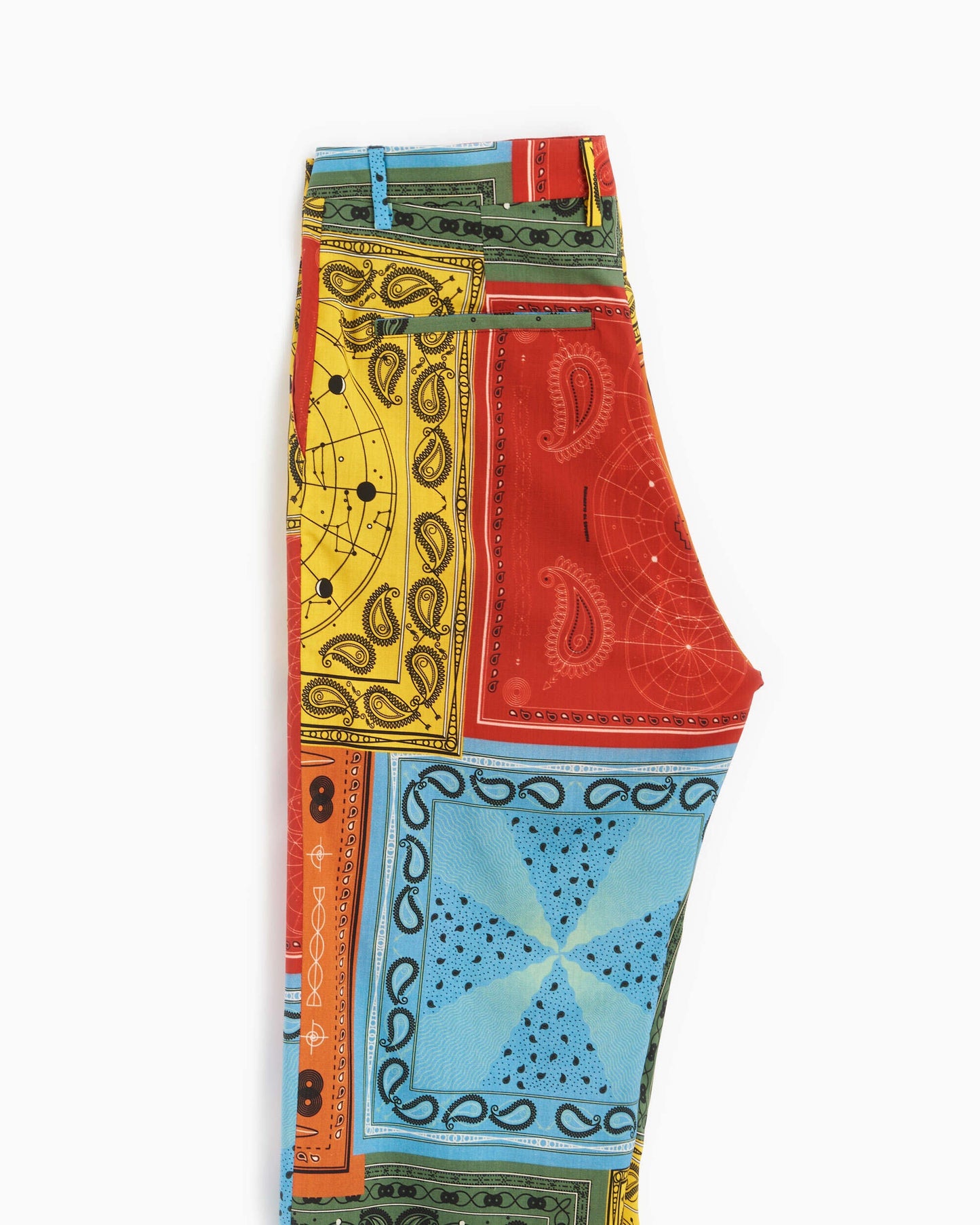 Pantalones Marcelo Burlon Bandana Men's Allover Printed Straight Leg Pants para hombre