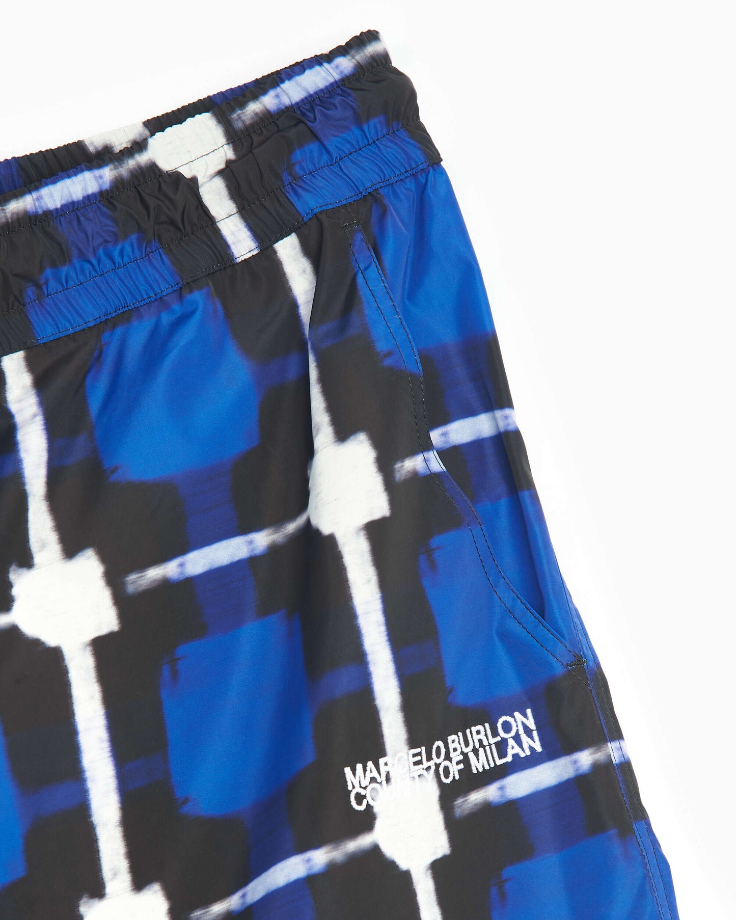 Pantalones Marcelo Burlon Logo Check Nylon Men's Jogger Pants para hombre