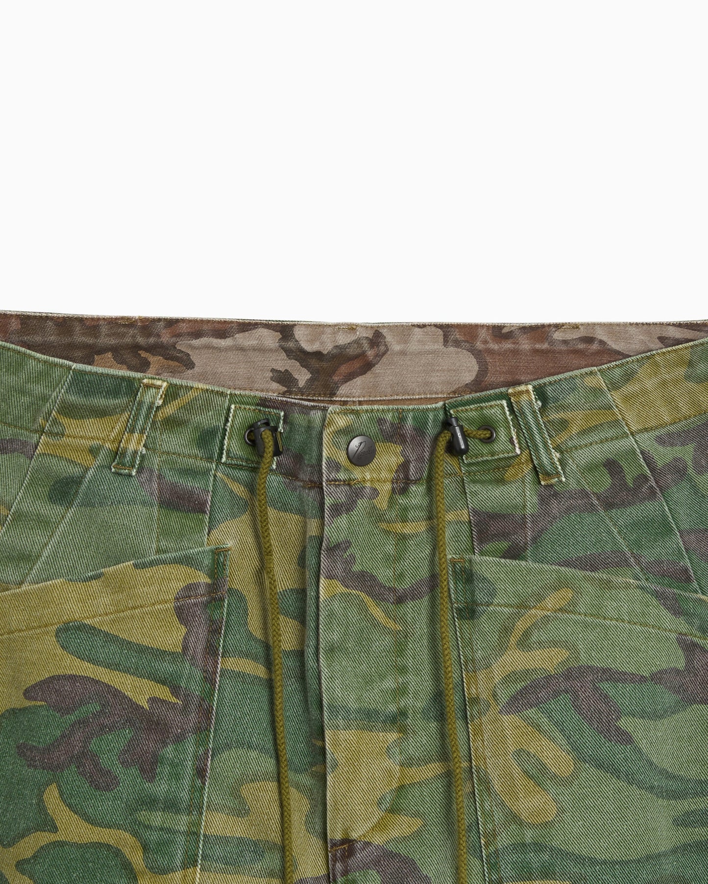 Pantalones Baggy Relaxed Reversible Needles Camo para hombre