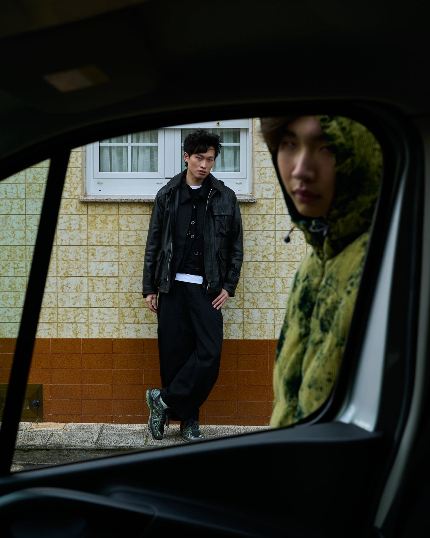 Pantalones Baggy Relaxed Needles H.D. para hombre