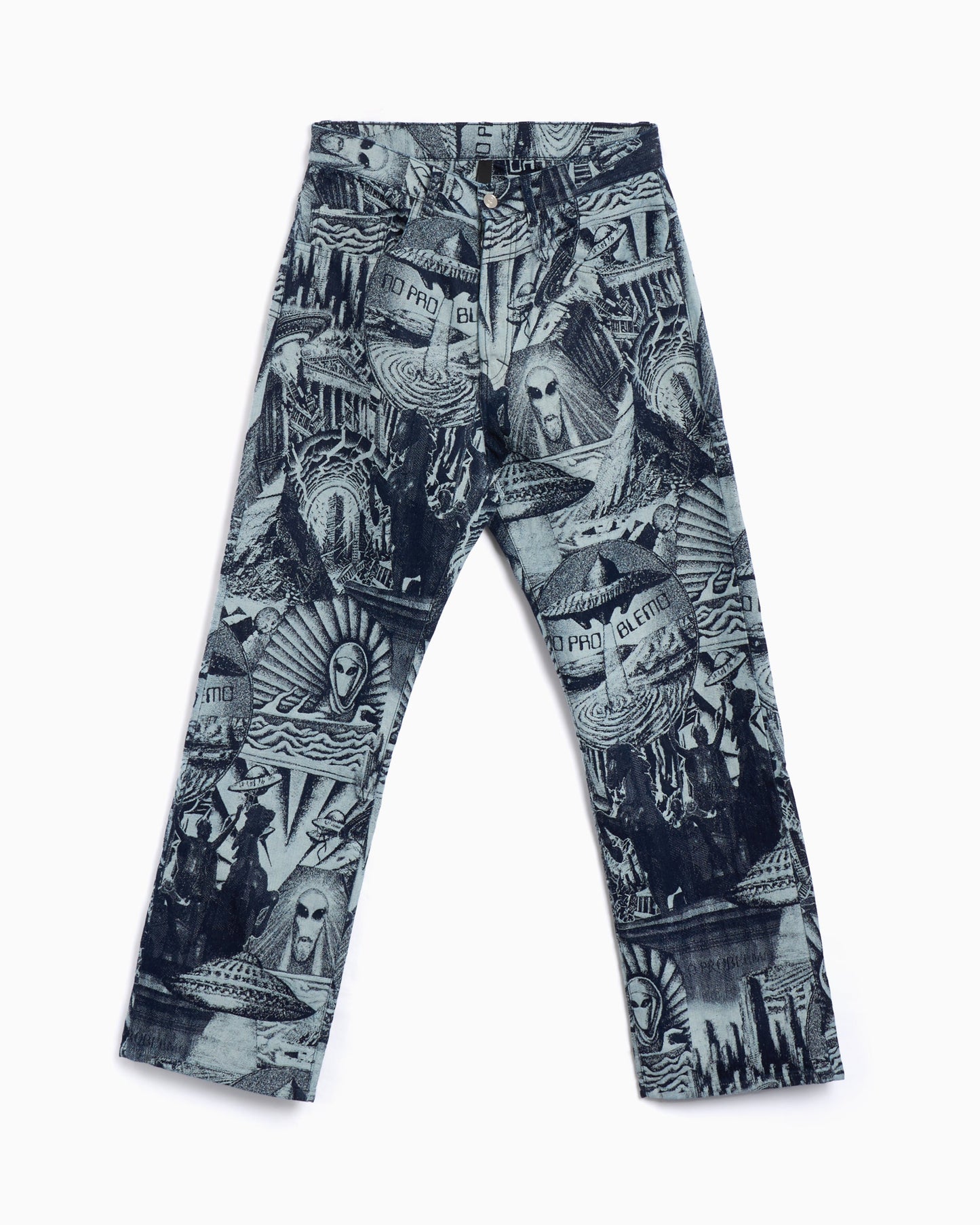 Pantalones Baggy Relaxed No Problemo Apocalypse Jacquard Men's Baggy Pants para hombre