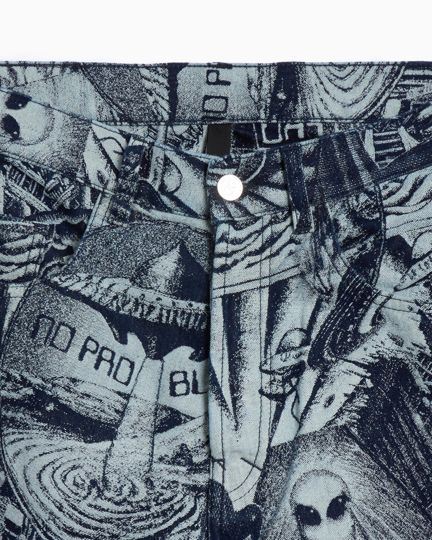 Pantalones Baggy Relaxed No Problemo Apocalypse Jacquard Men's Baggy Pants para hombre