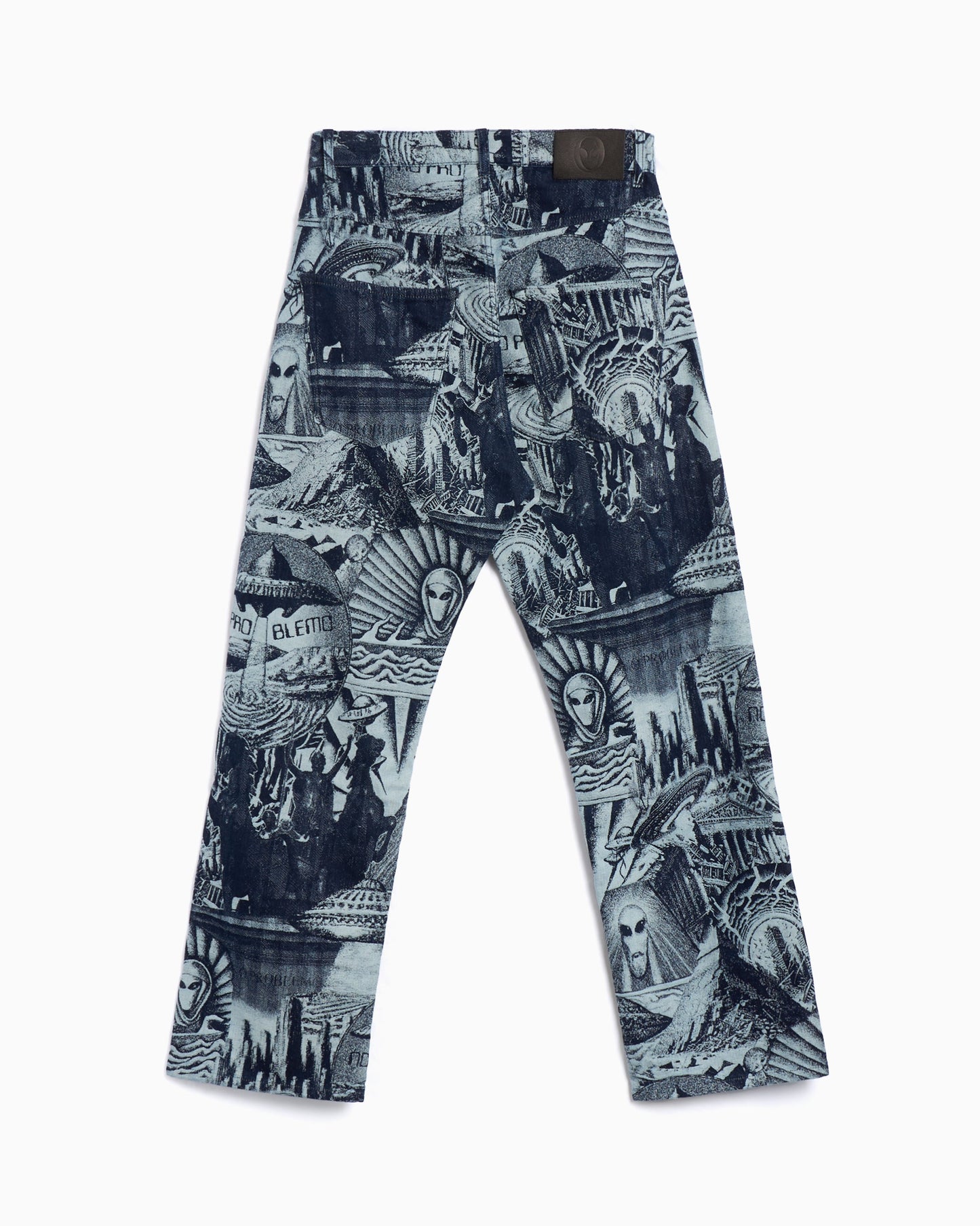 Pantalones Baggy Relaxed No Problemo Apocalypse Jacquard Men's Baggy Pants para hombre