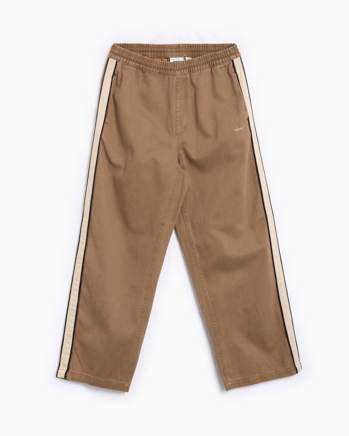 Pantalones chinos OBEY Clothing Astrid Stripe para mujer