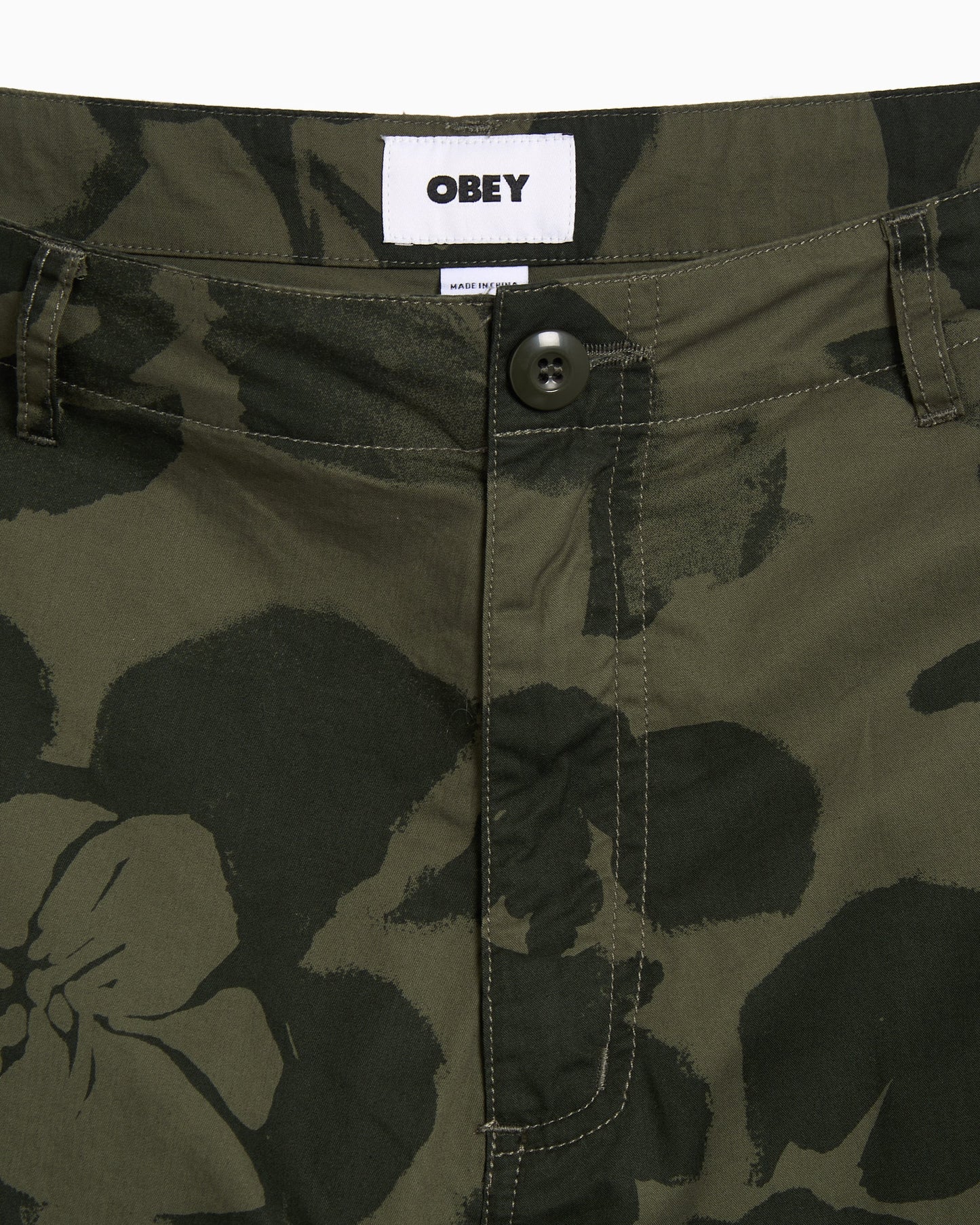 Pantalones Cargo Straight OBEY Clothing Florien para mujer