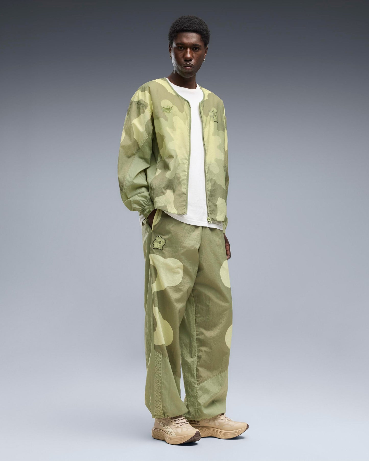 Pantalones de chandal Relaxed Puma x Salehe Bembury x Ivory Coast "King" para hombre