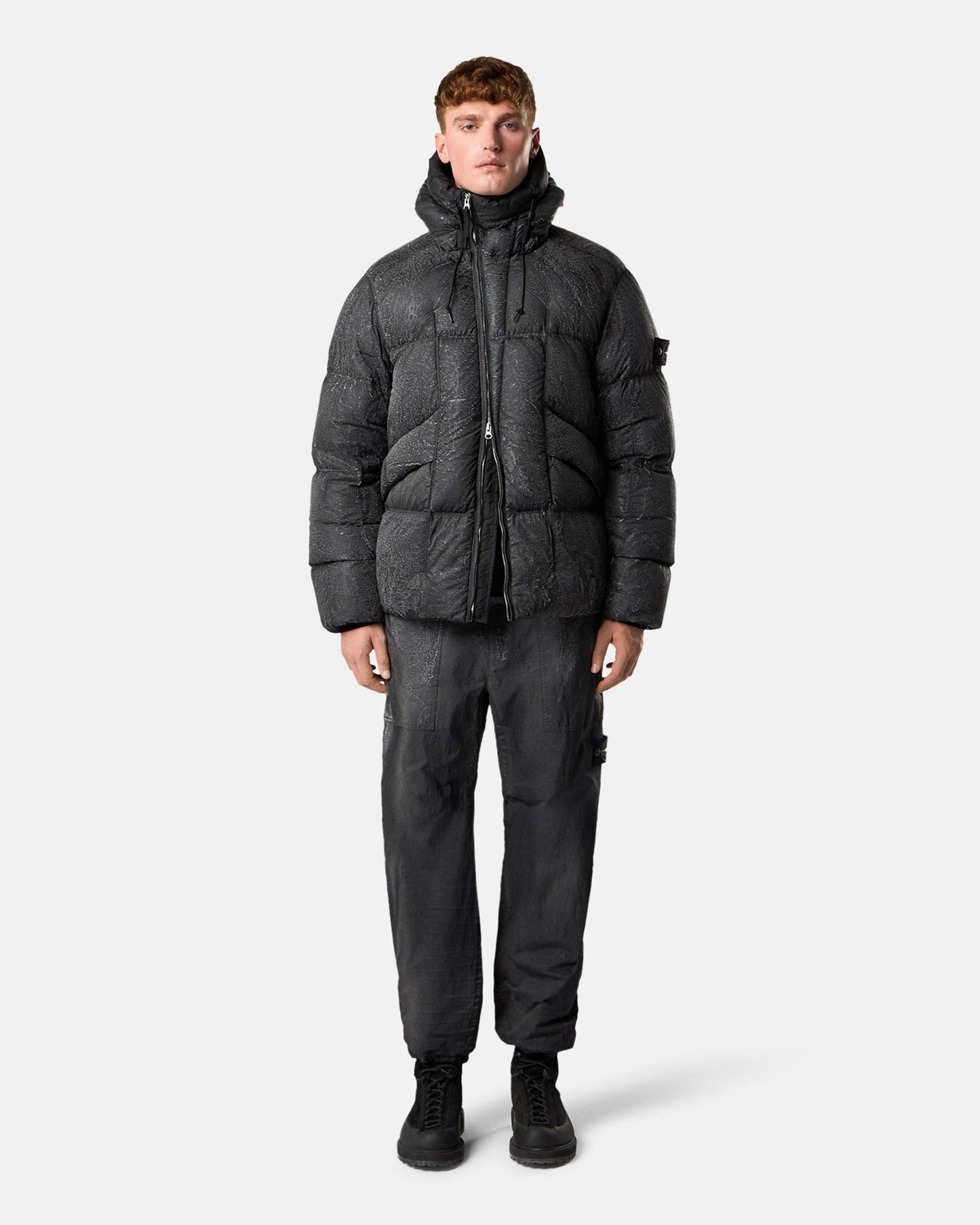 Pantalones chinos Relaxed Stone Island Dense Nylon para hombre