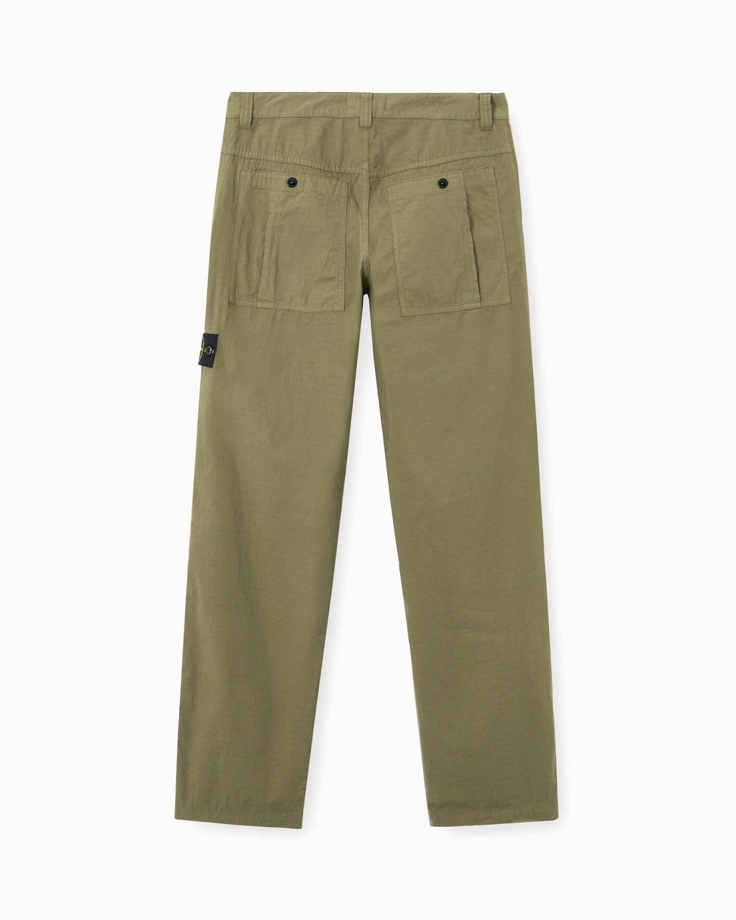 Pantalones chinos Relaxed Stone Island Mercerised Cotton Ripstop para hombre