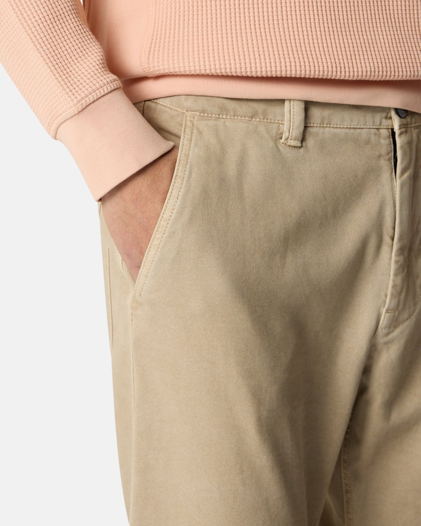 Pantalones chinos Stone Island Panama Cotton "Old" Effect para hombre
