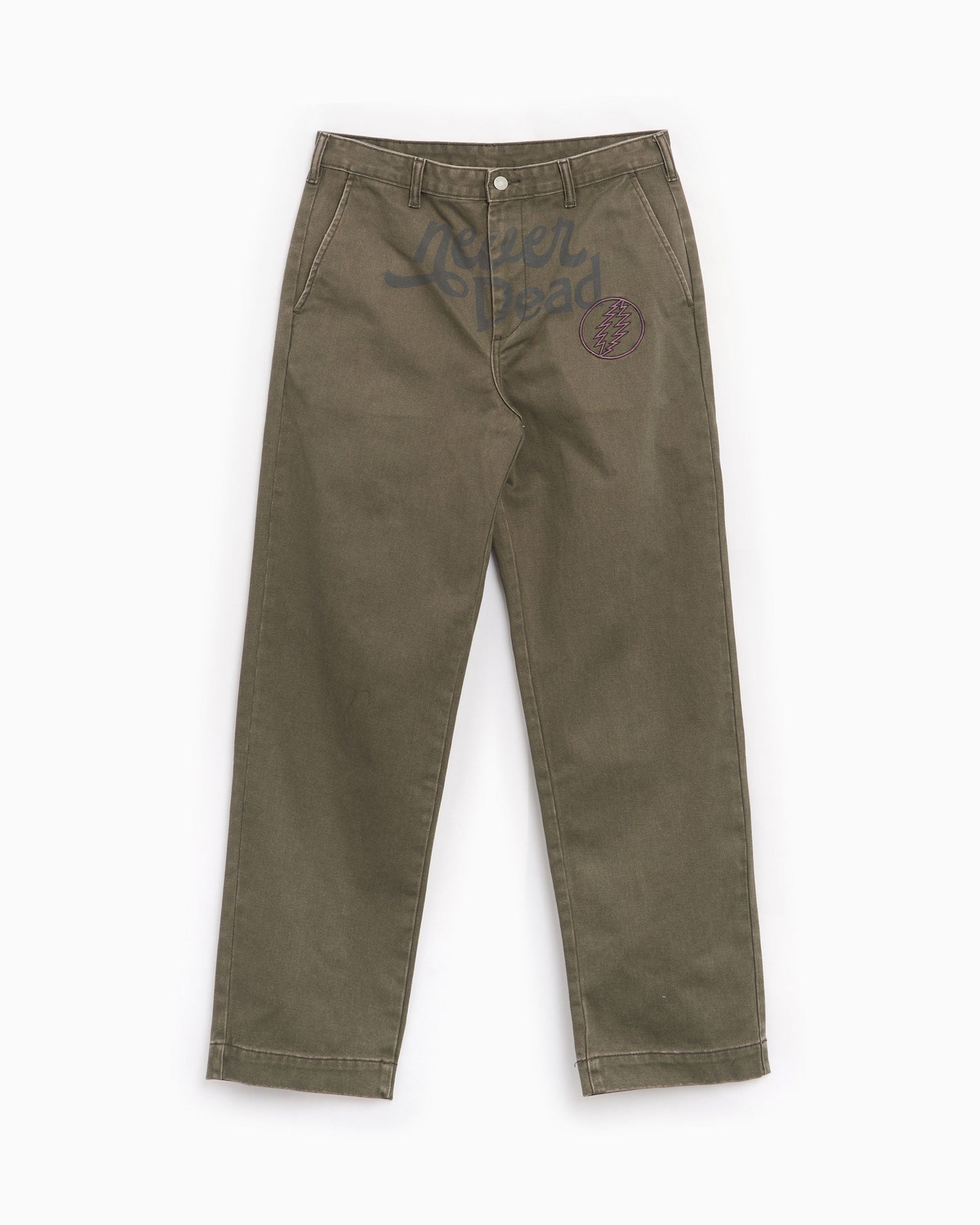 Pantalones thisisneverthat® thisisneverthat® x Grateful Dead Never Dead Men's Work Pants para hombre