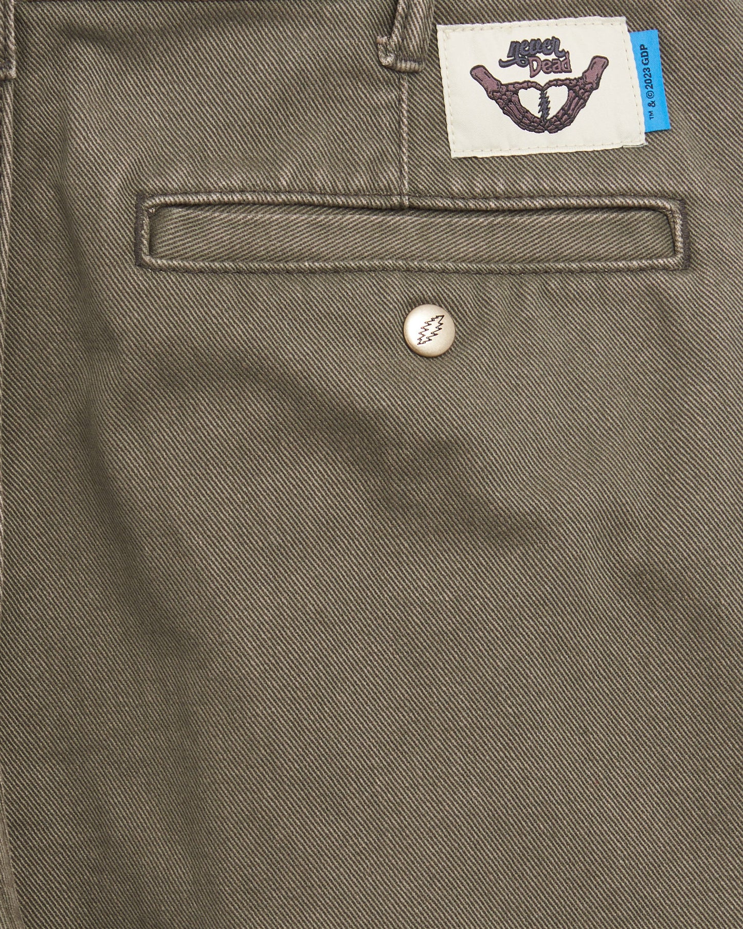 Pantalones thisisneverthat® thisisneverthat® x Grateful Dead Never Dead Men's Work Pants para hombre