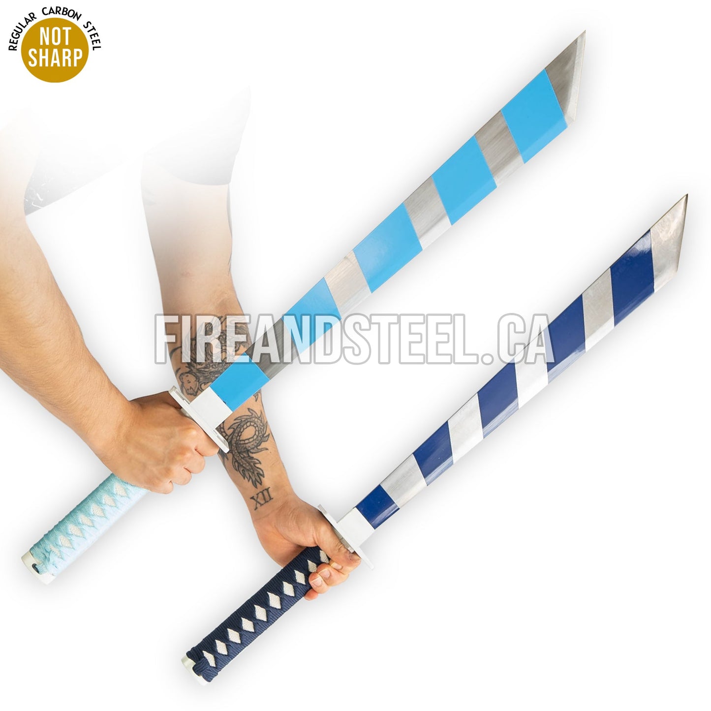 Panty & Stocking with Garterbelt: Stocking’s Stripe Swords (Pair)