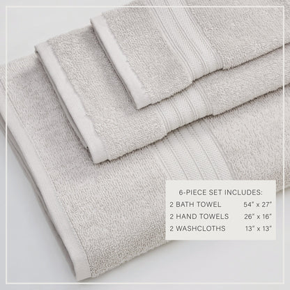 Cotton Terry Bath Towel Set - Cooper Collection