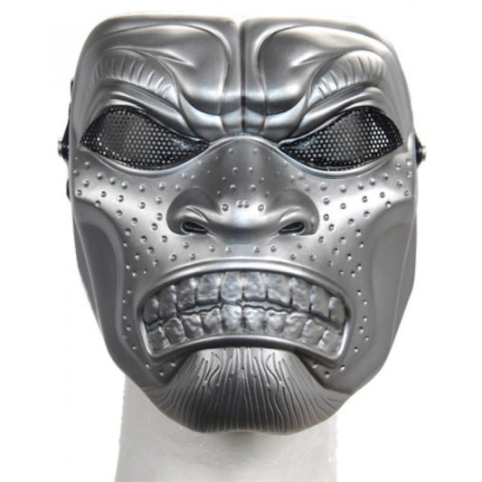 Persian Immortal Full Face Mesh Mask - Silver