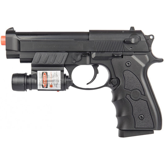 G52R Airsoft Spring Powered Pistol with Laser
