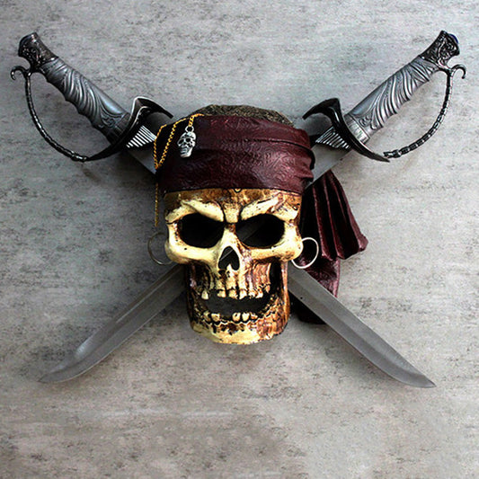 Skull with Two Sabres