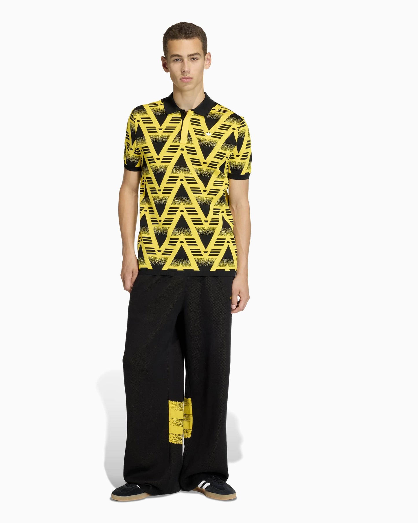 Polo adidas Originals Bruised Banana para hombre