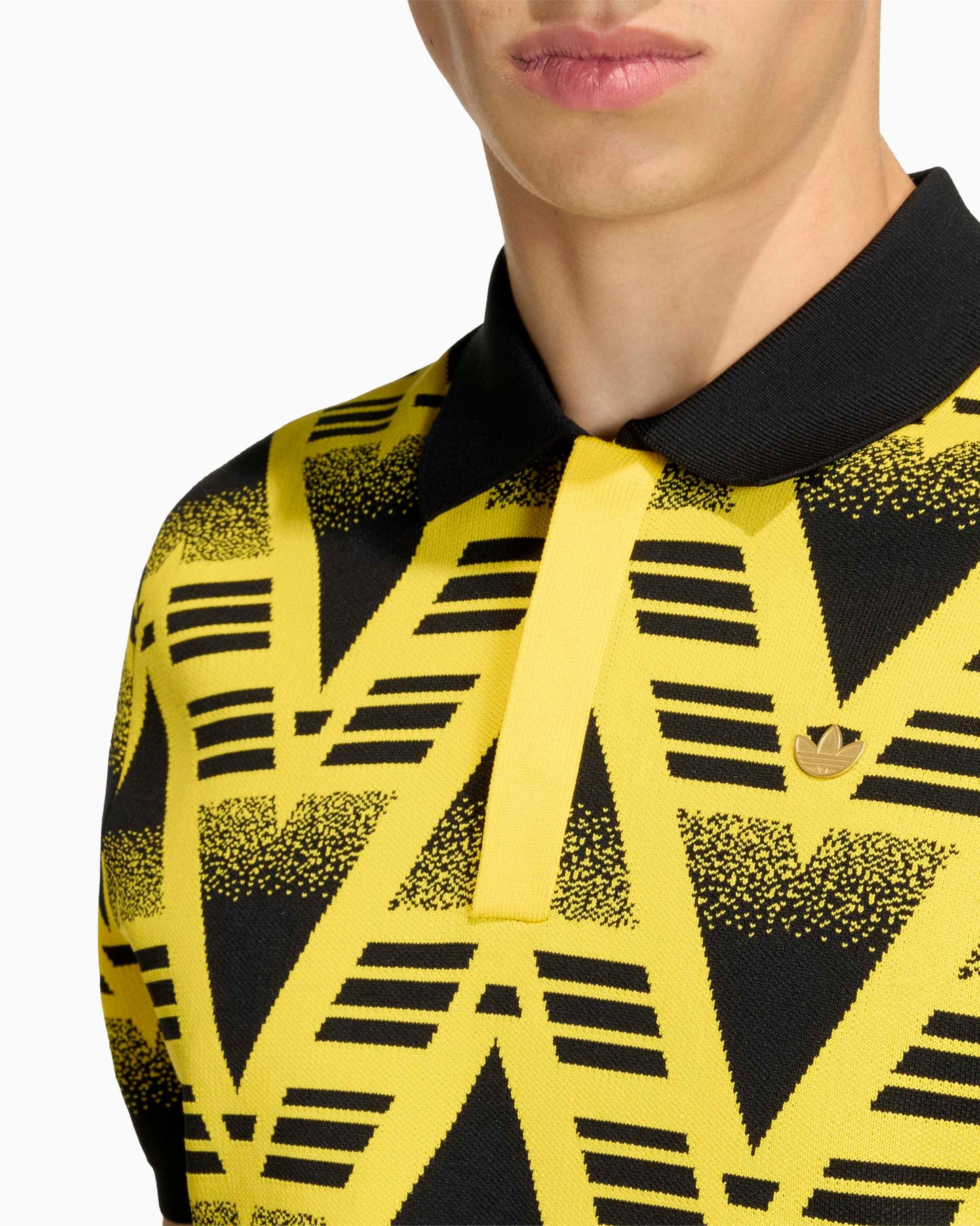Polo adidas Originals Bruised Banana para hombre