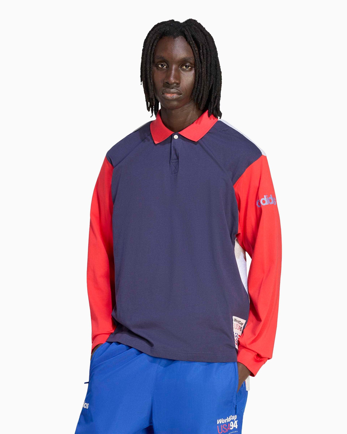 Polo con gráfico adidas Originals World Cup USA94 para hombre