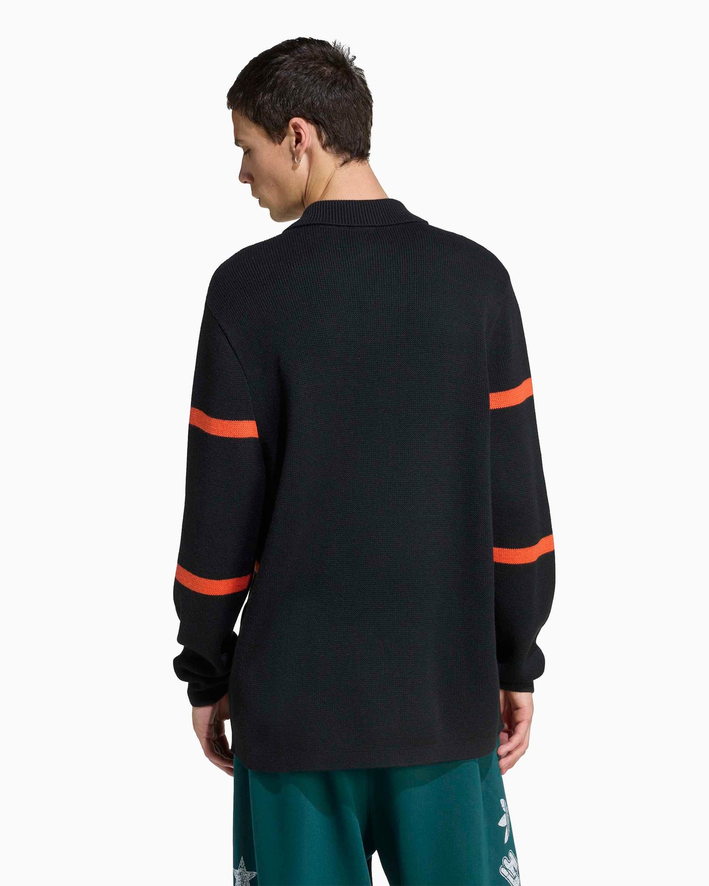 Polo con gráfico Relaxed adidas Originals x All Blacks para hombre