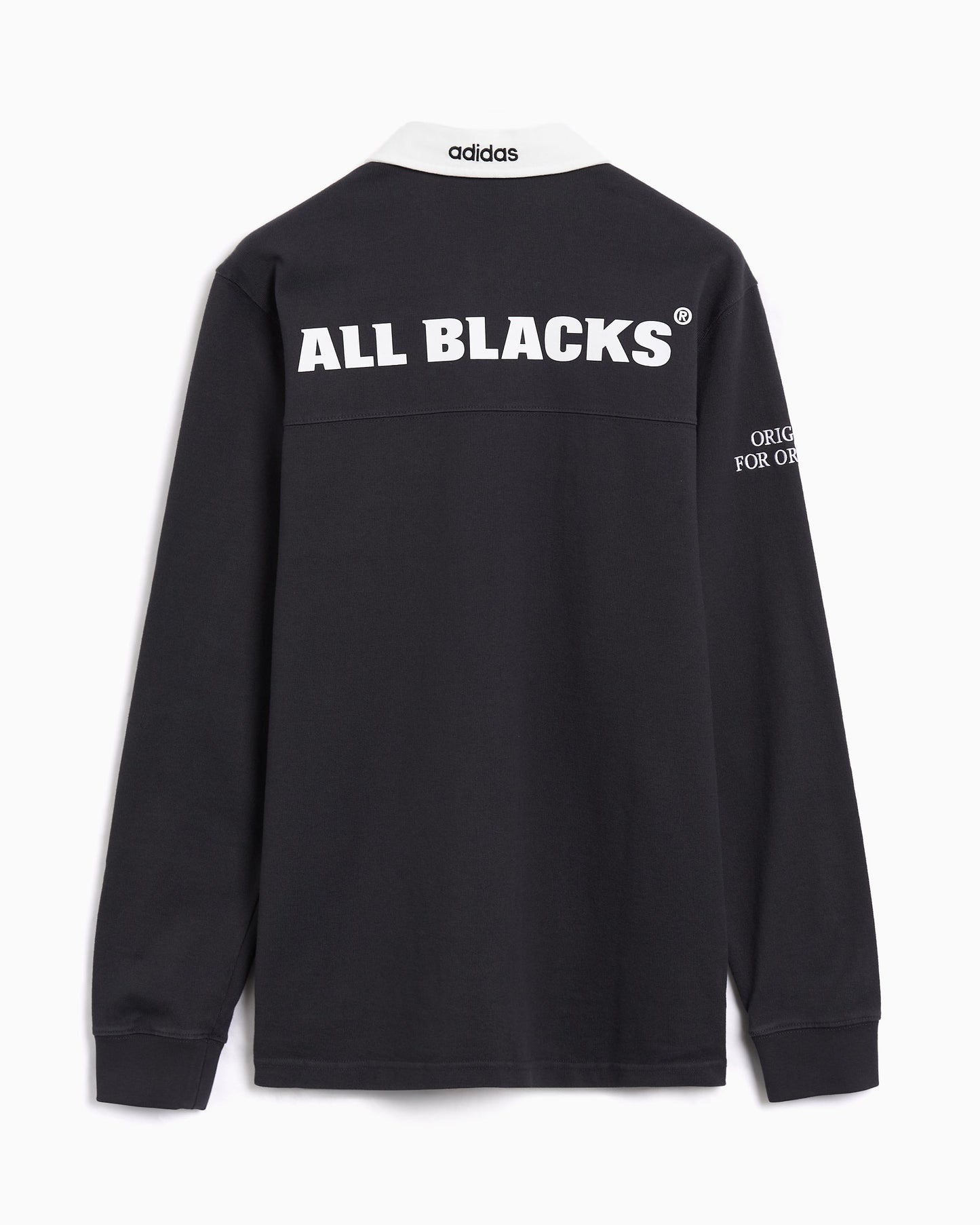 Polo con logo Relaxed adidas Originals x All Blacks Heritage para hombre