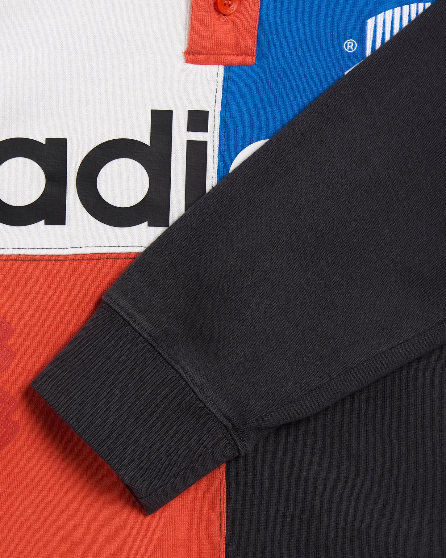 Polo con logo Relaxed adidas Originals x All Blacks Heritage para hombre