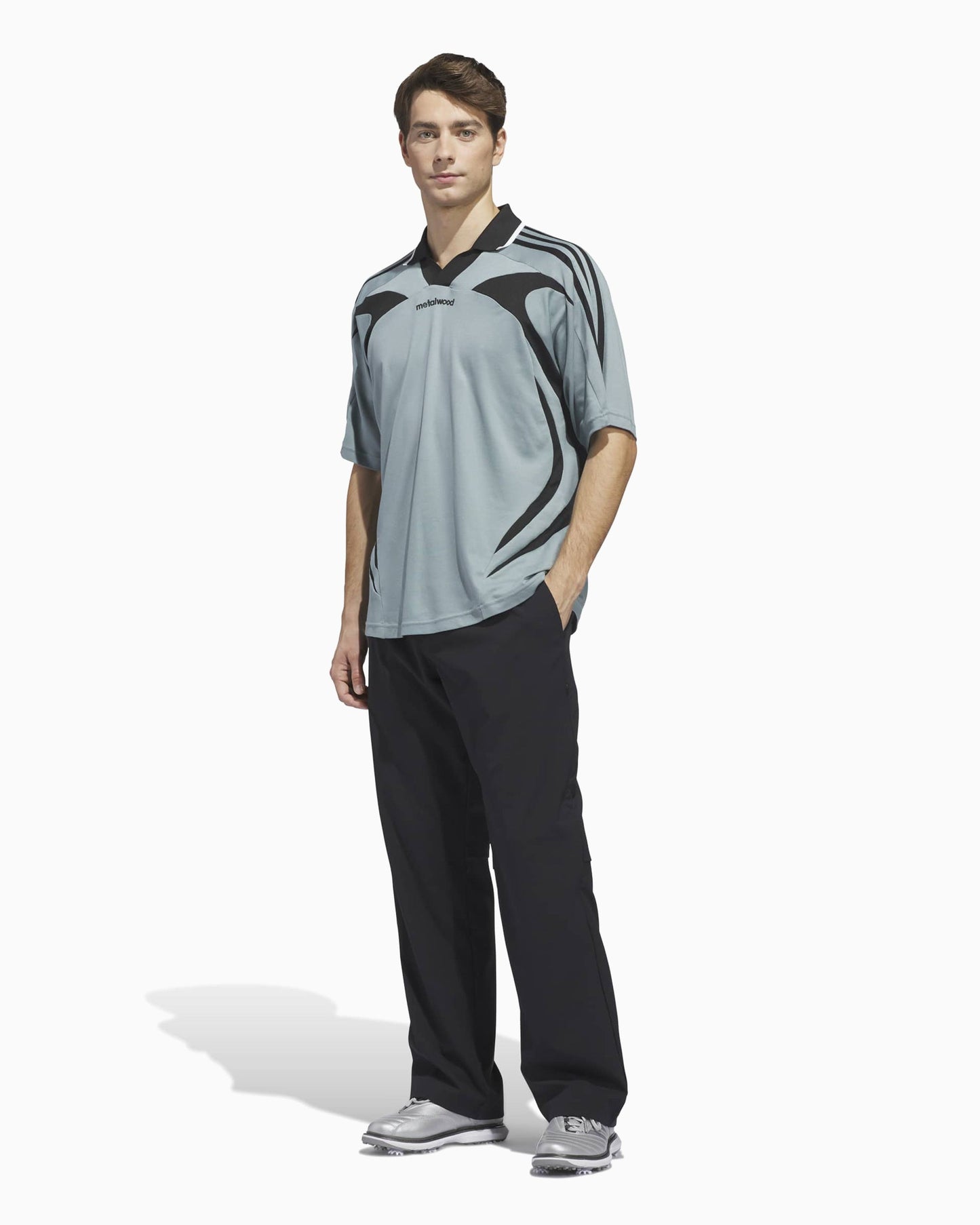 Polo Relaxed adidas Originals x Metalwood para hombre