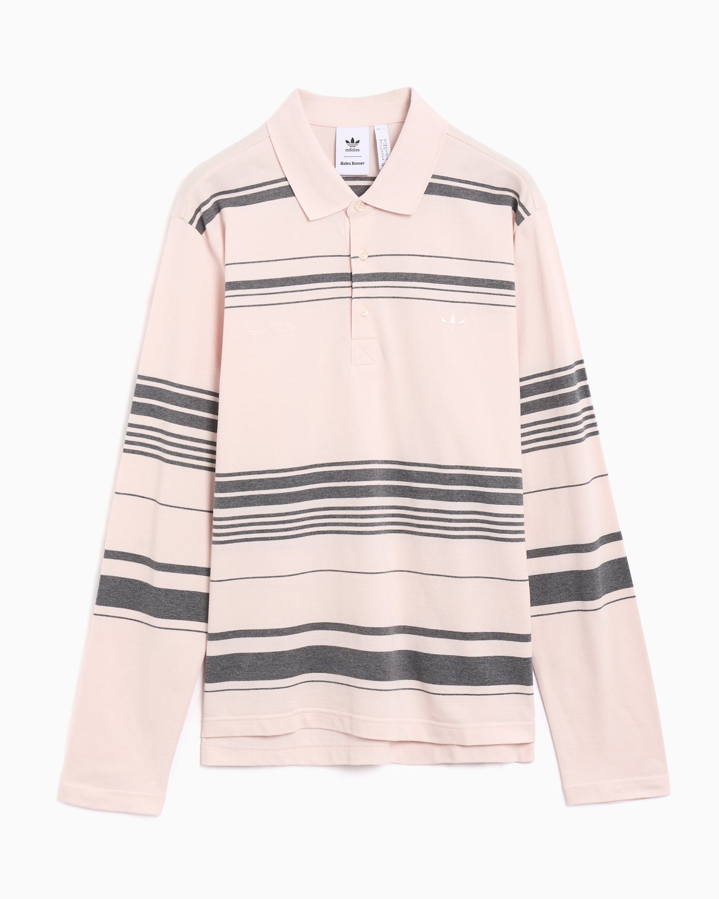 Polo de rayas adidas Originals x Wales Bonner para hombre