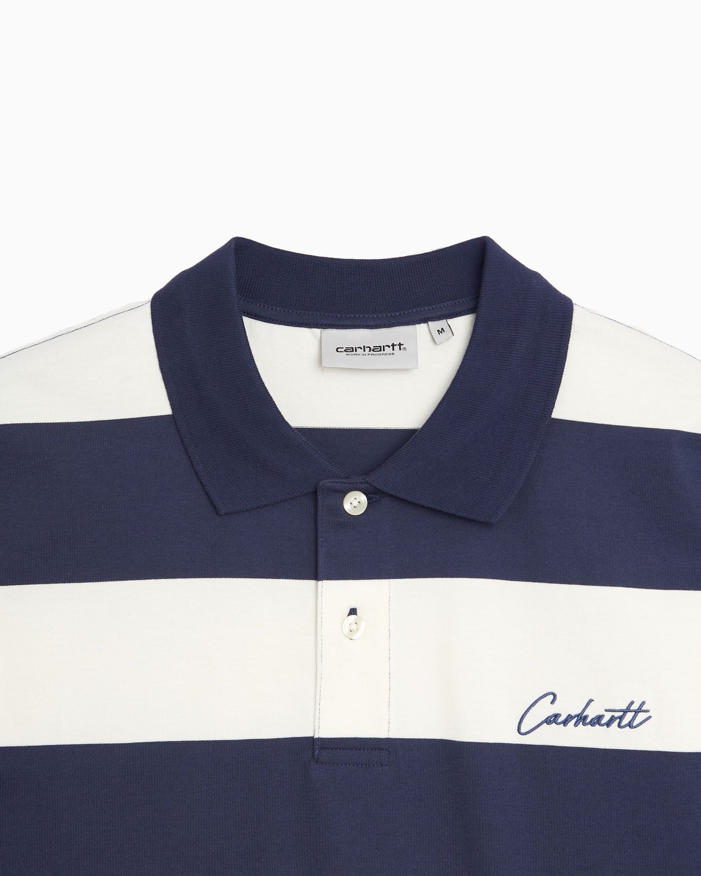 Polo de rayas Boxy Carhartt WIP Delray para hombre