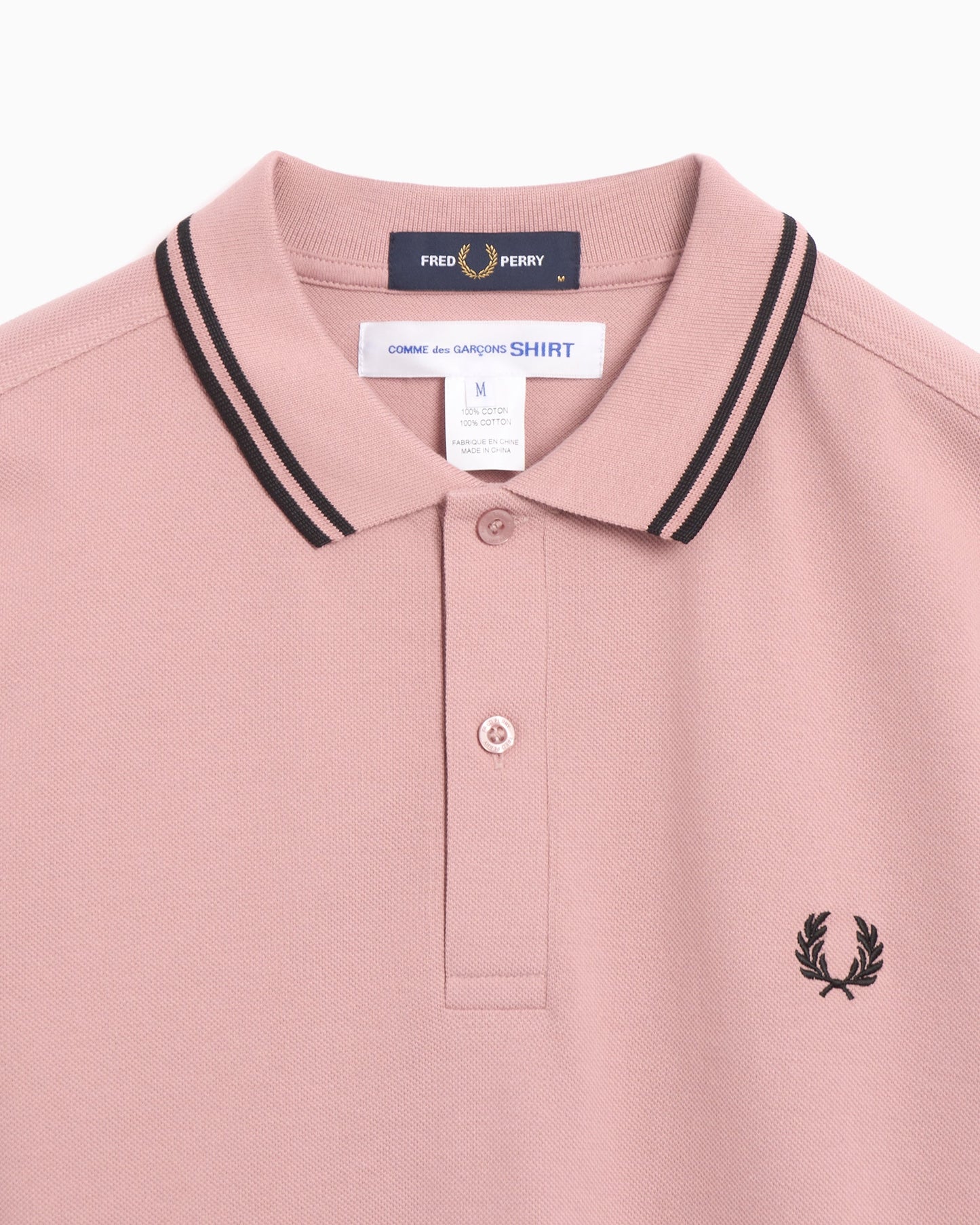 Polo Comme Des Garçons Shirt x Fred Perry Freedom Is Energy para hombre