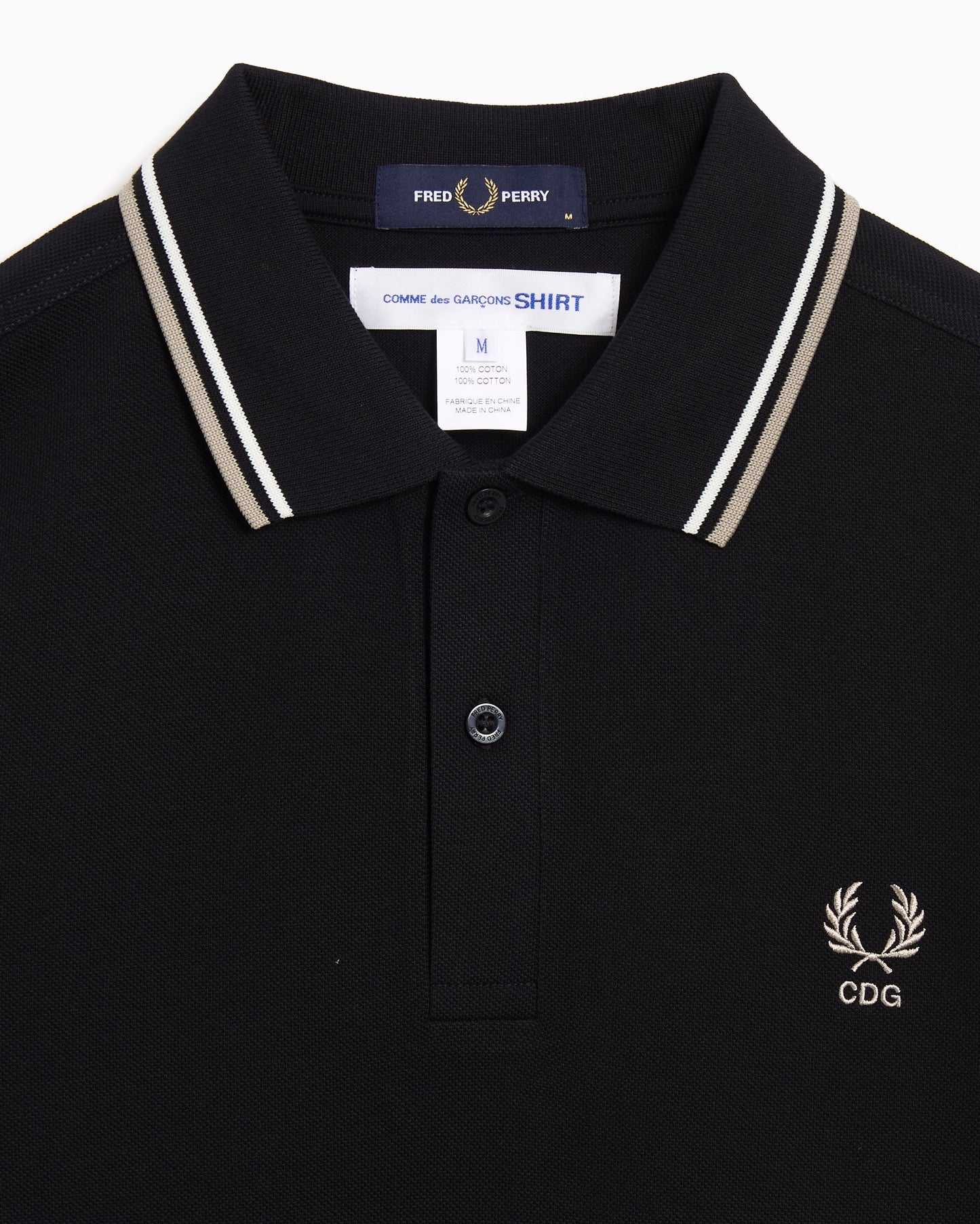 Polo Comme Des Garçons Shirt x Fred Perry para hombre