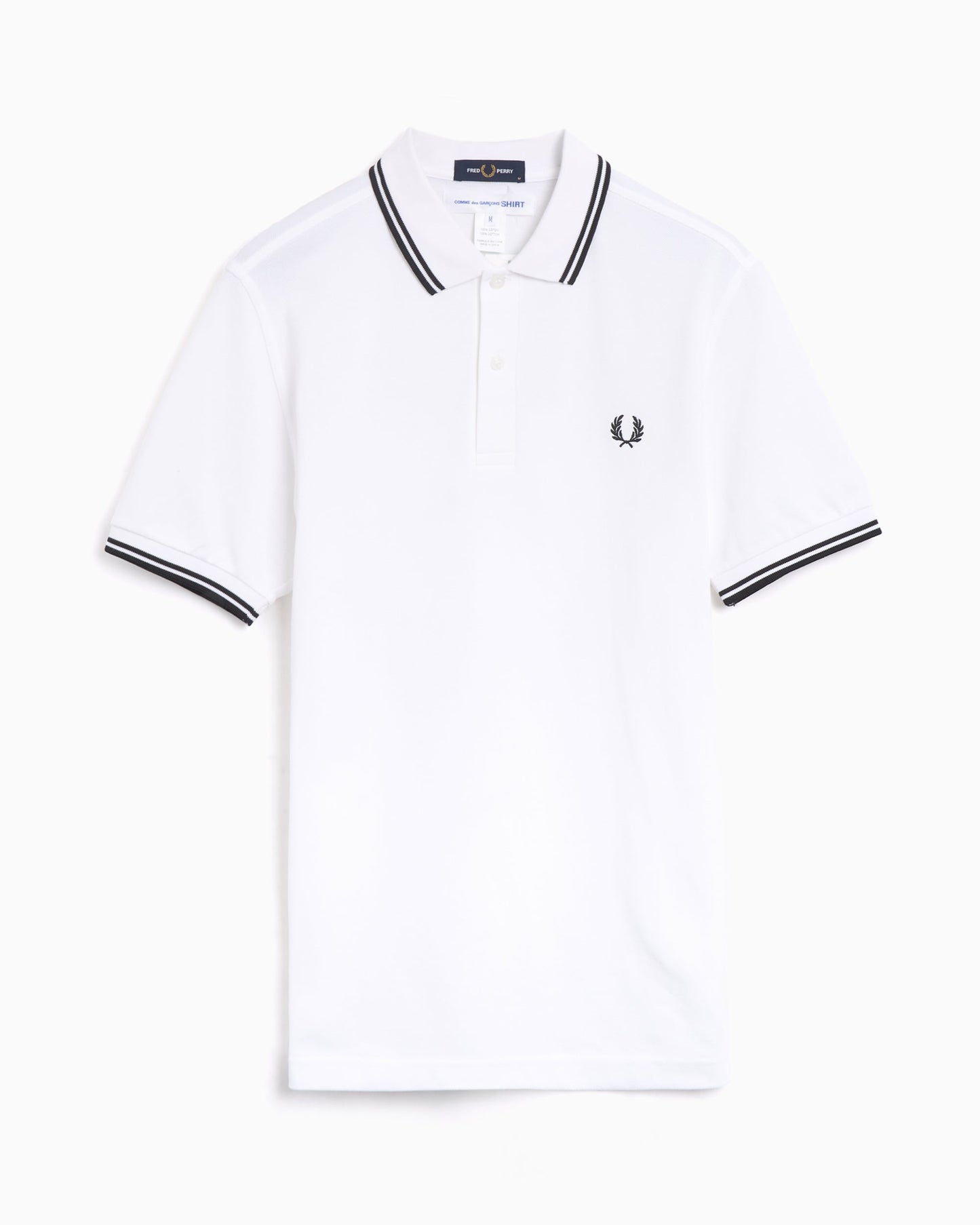 Polo Comme Des Garçons Shirt x Fred Perry Strong Will para hombre