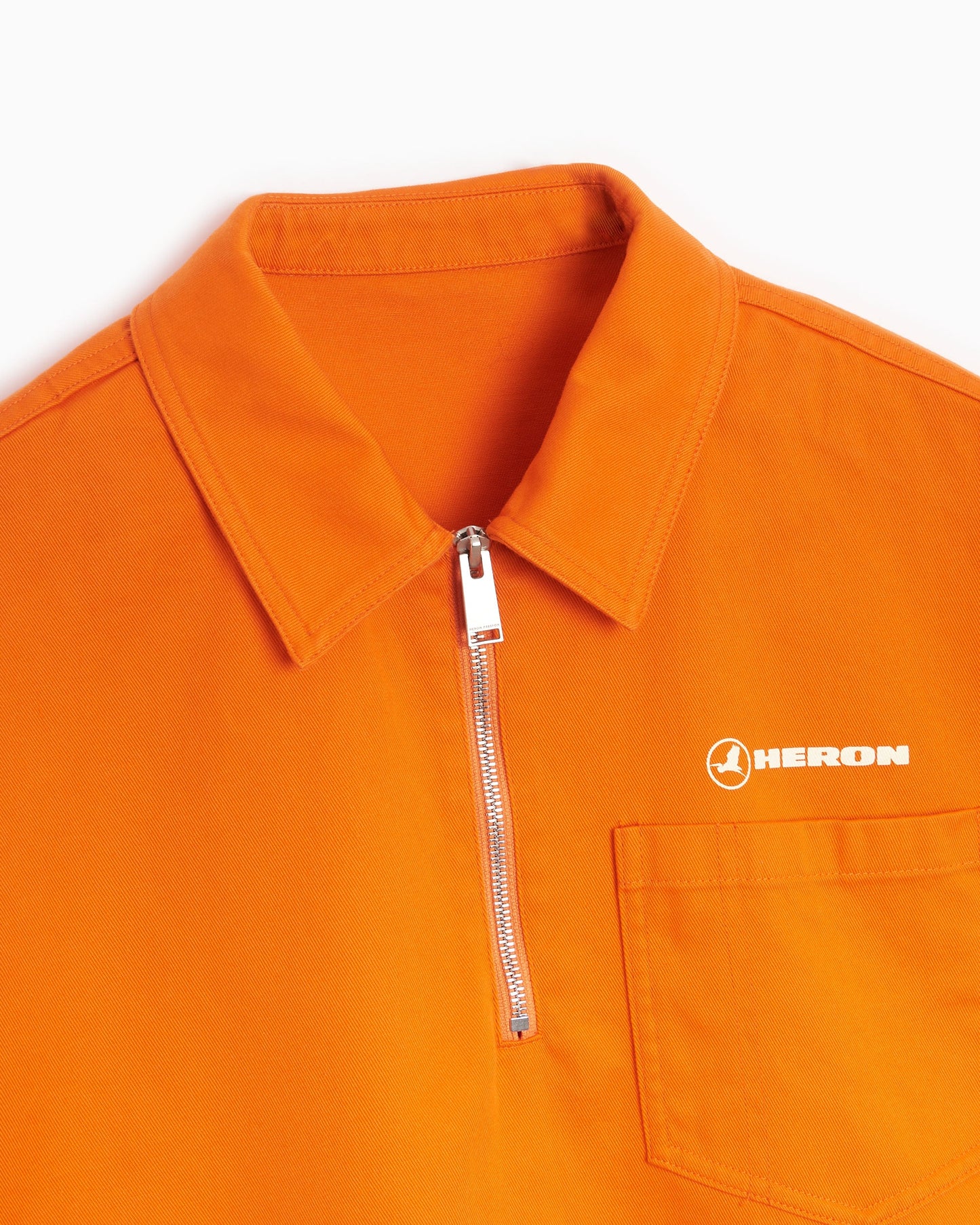 Polo Heron Preston Men's Half Zip Short Sleeve Polo para hombre