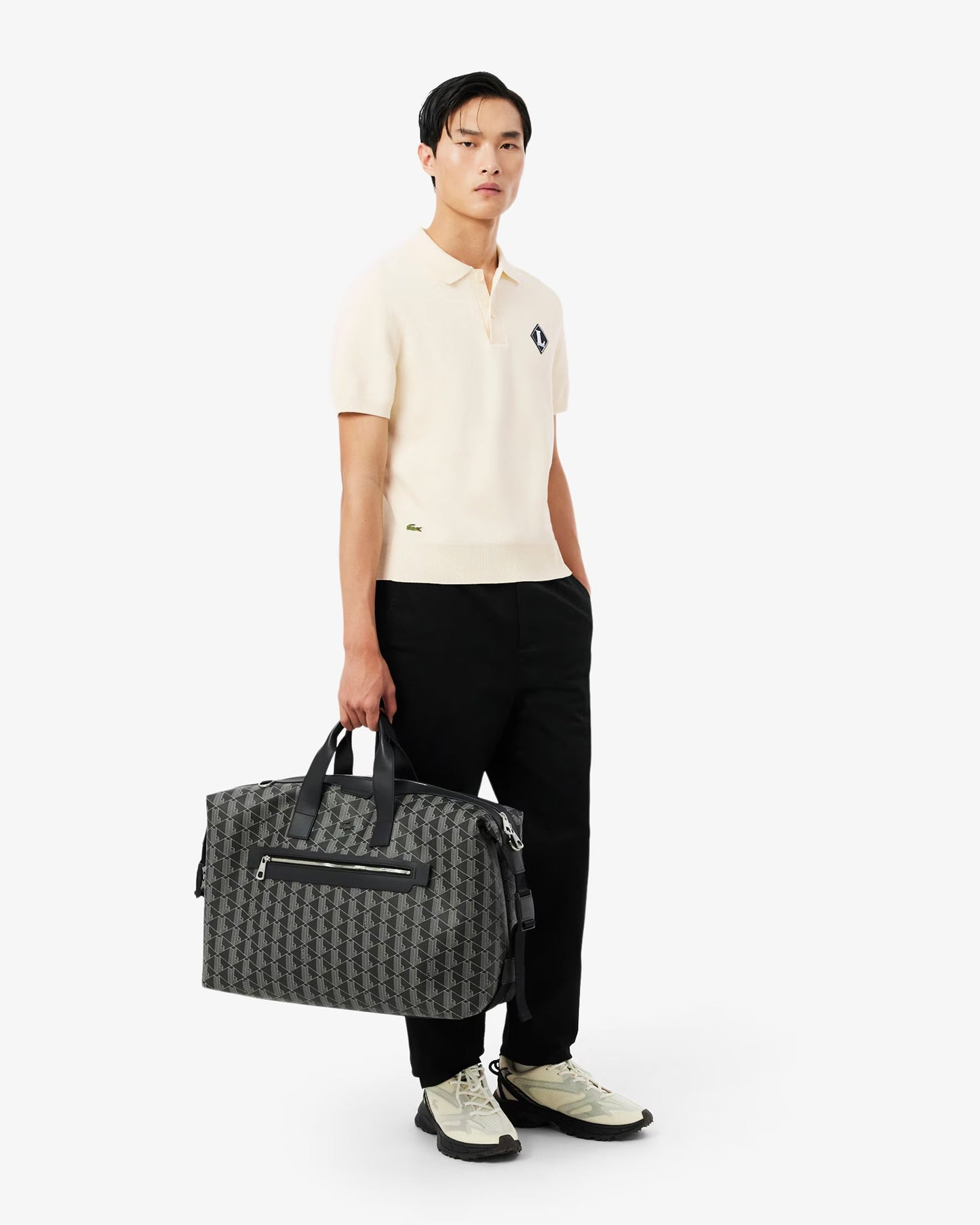 Polo con logo Relaxed Lacoste para hombre