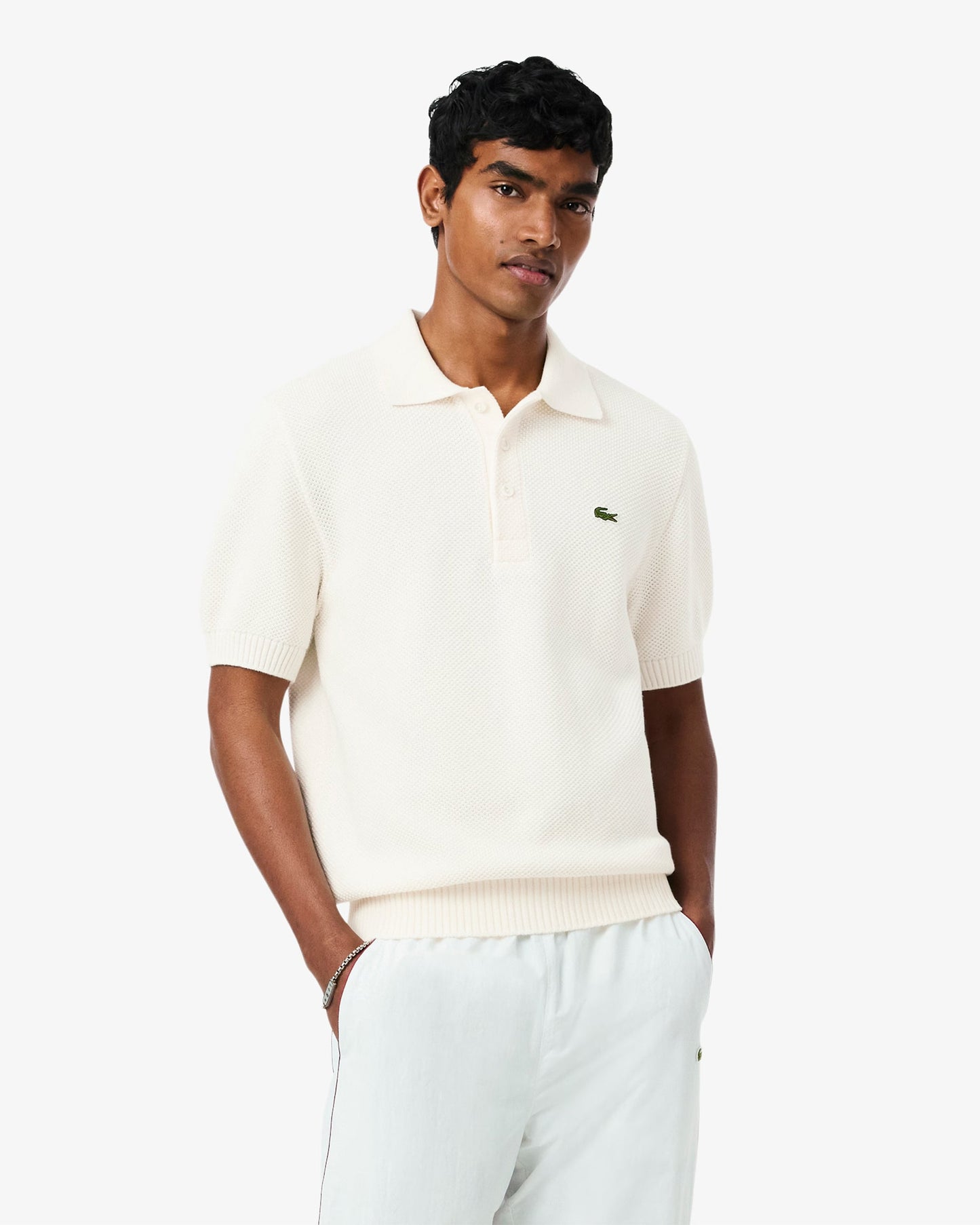 Polo con logo Relaxed Lacoste Re-edition para hombre