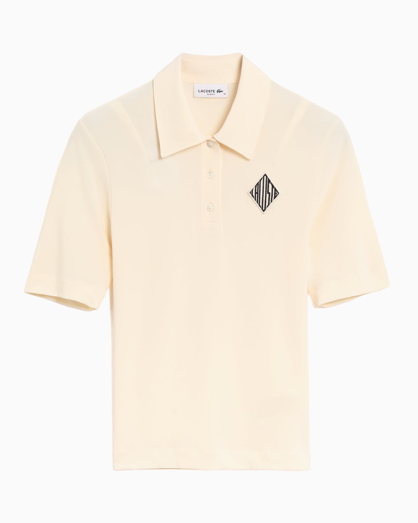 Polo con logo Slim Lacoste Retro para mujer