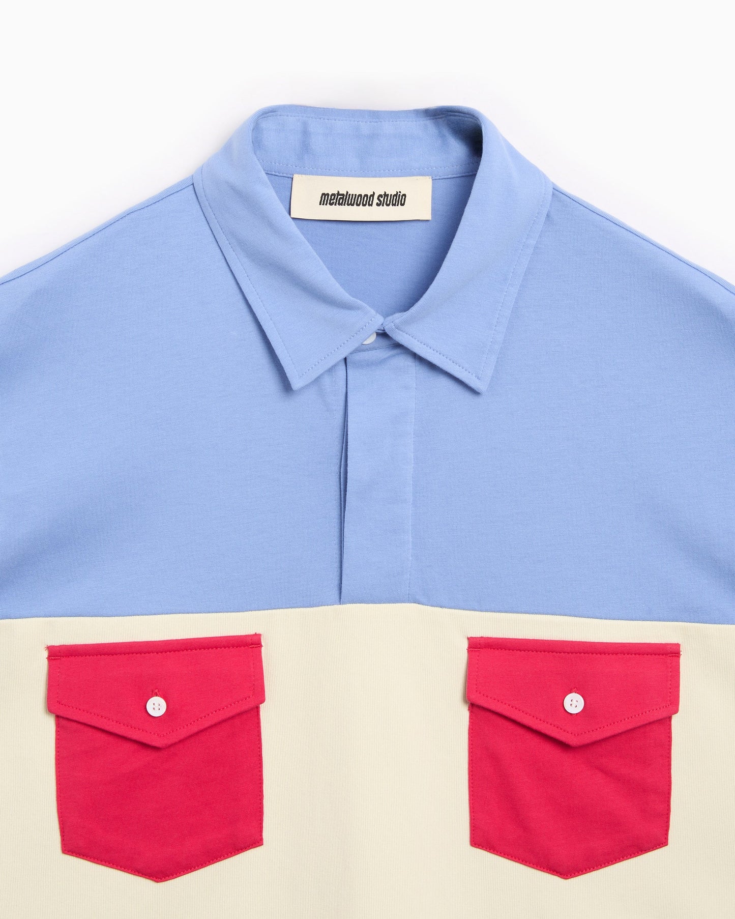 Polo Metalwood Color Block Western Men's Polo para hombre