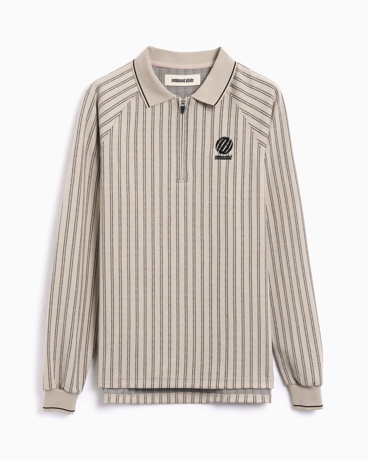 Polo de rayas Metalwood LS para hombre