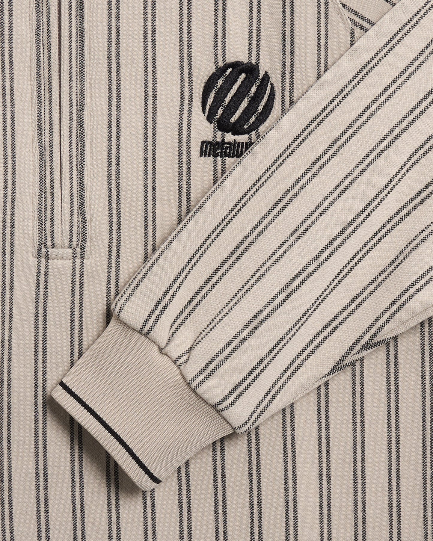 Polo de rayas Metalwood LS para hombre