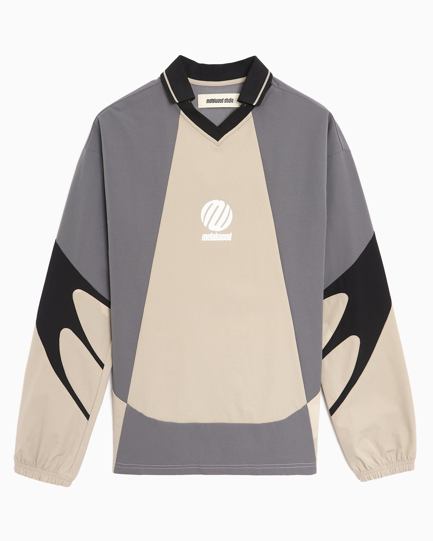 Polo con logo Relaxed Metalwood Machine para hombre