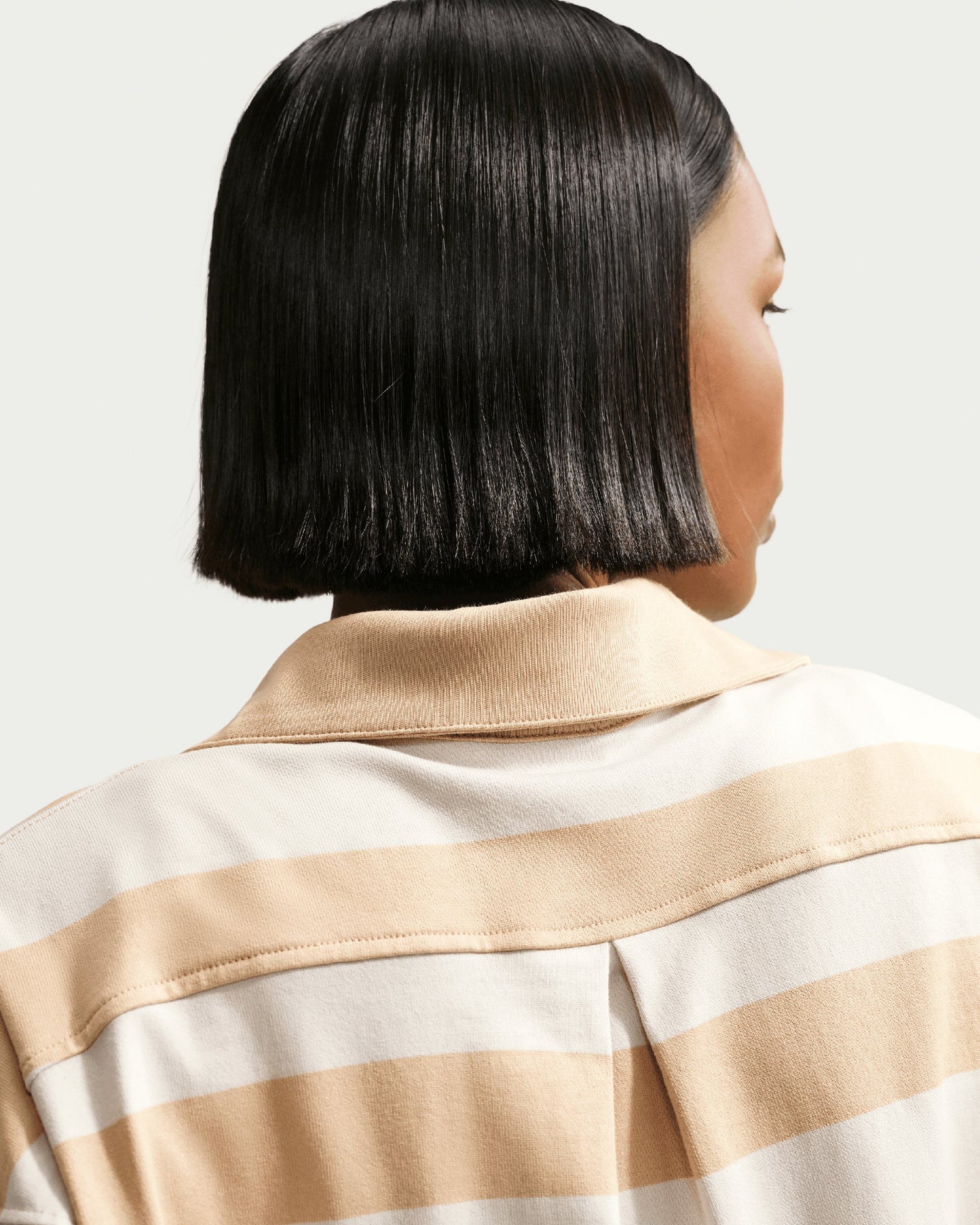 Polo de rayas Oversize Nike Sportswear para mujer