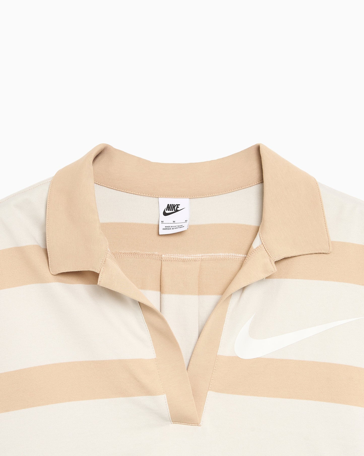 Polo de rayas Oversize Nike Sportswear para mujer