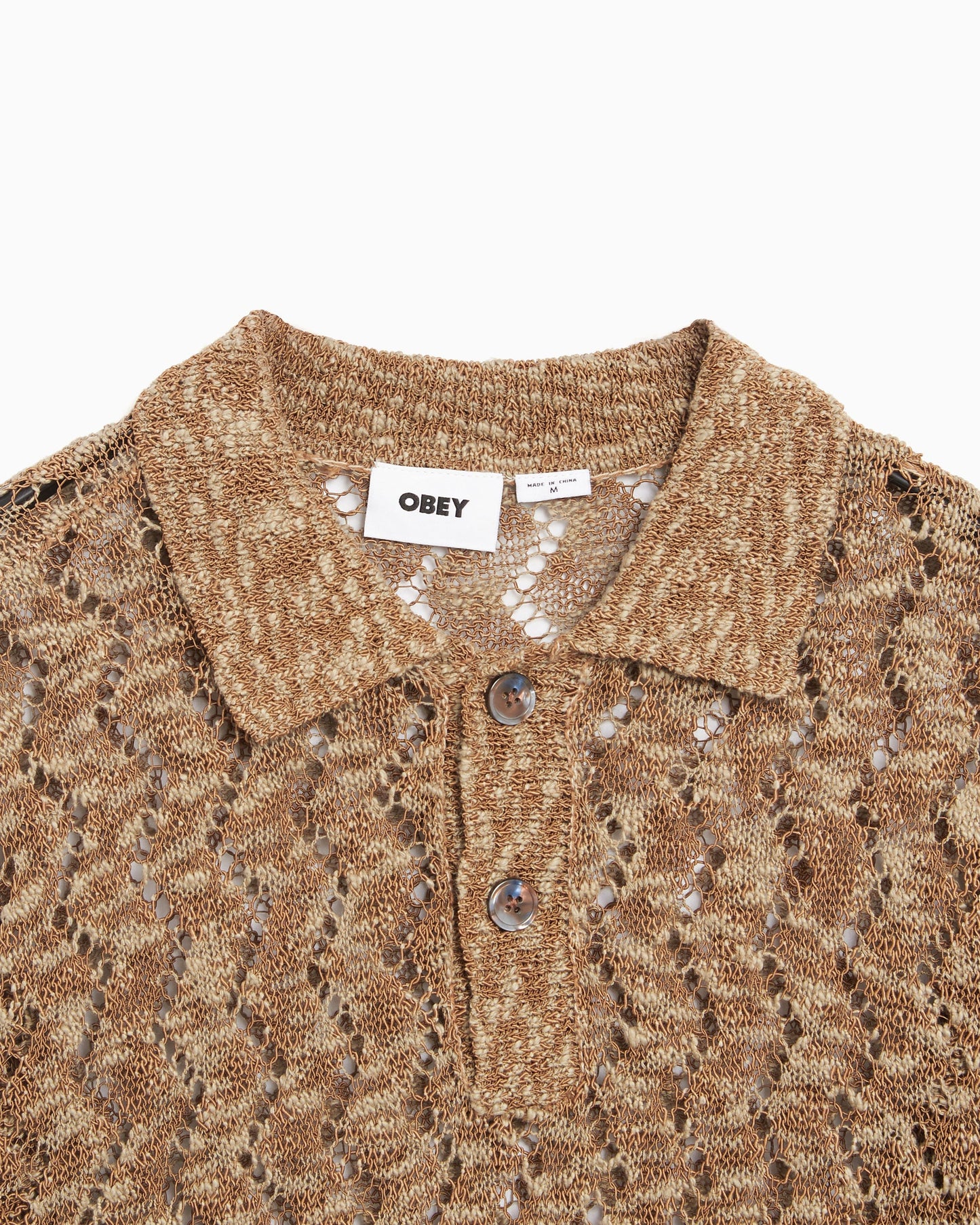 Polo OBEY Clothing Andre Men's Polo Sweater para hombre