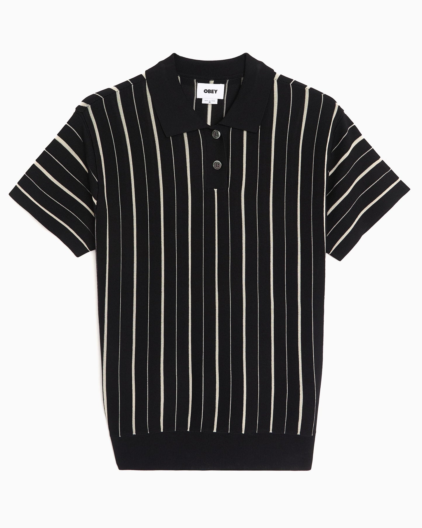 Polo de rayas OBEY Clothing Arlo para mujer