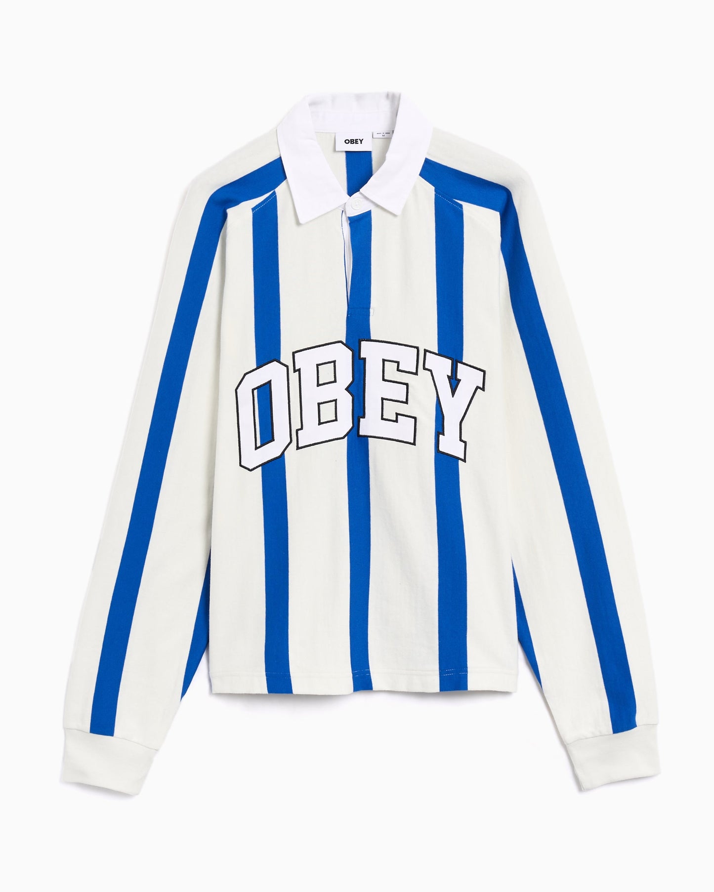Polo de rayas Relaxed OBEY Clothing Landon para hombre