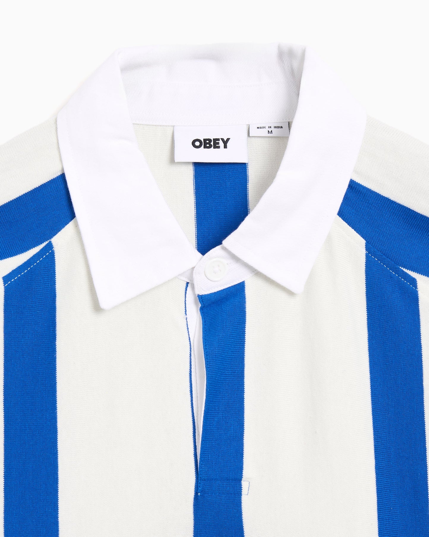 Polo de rayas Relaxed OBEY Clothing Landon para hombre